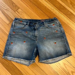 Crewcuts Denim Cutoff Shorts - Size 14 (Girls)